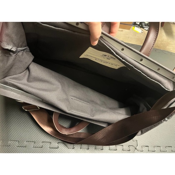 Line of trade canvas weekender bag gray duffel - Picture 8 of 10